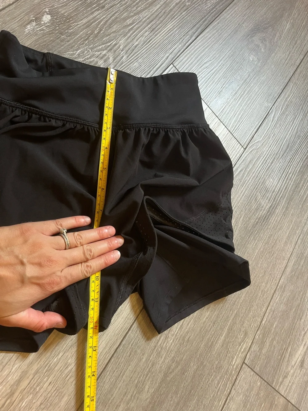 Spanx Get Moving Double Layer Athletic Short Black XS